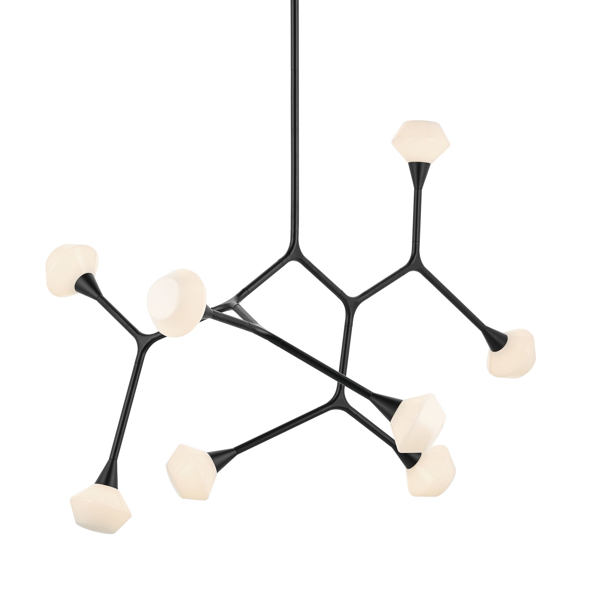 Image 6 Kichler Cassius 52 1/2" Wide Black 8-Light Chandelier more views