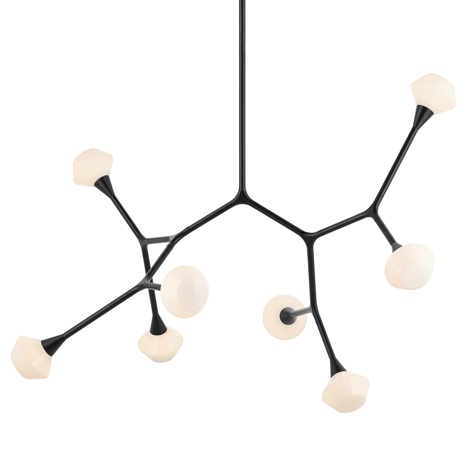 Image 7 Kichler Cassius 52 1/2" Wide Black 8-Light Chandelier more views