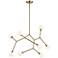 Kichler Cassius 52 1/2"W Champagne Bronze 8-Light Chandelier