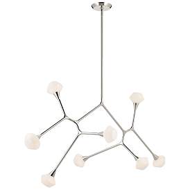 Image1 of Kichler Cassius 61.25 Inch 8 Light in Polished Nickel