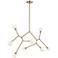 Kichler Cassius 61 1/4"W Champagne Bronze 8-Light Chandelier
