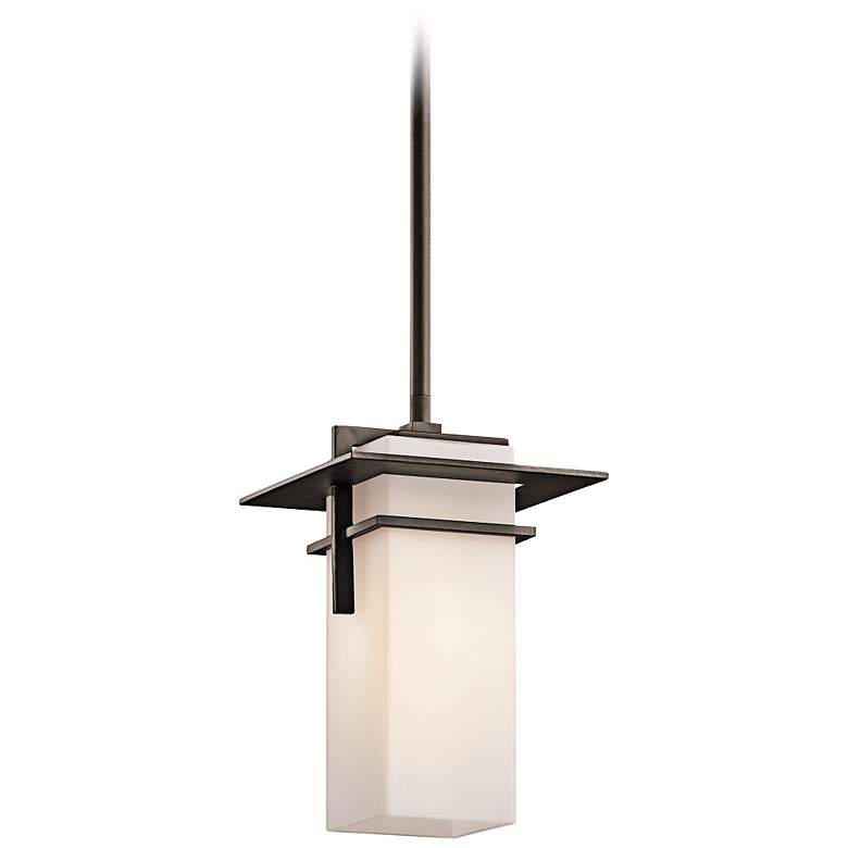 Image 2 Kichler Caterham 11 3/4" High Indoor/Outdoor Mini Pendant