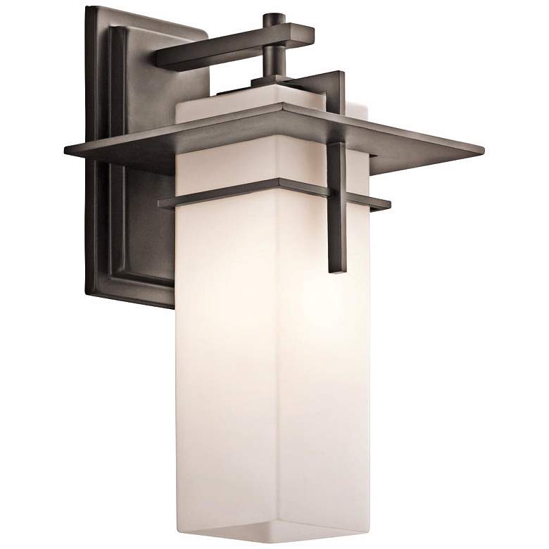 Image 2 Kichler Caterham 14 3/4" Wide Olde bronze Outdoor Wall Light