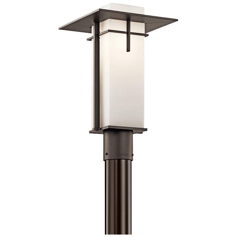 Image 1 Kichler Caterham 16.75" High Modern Mission Outdoor Post Light