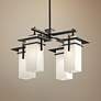 Thumbnail1 of Kichler Caterham 21" Wide Olde Bronze Indoor Outdoor Chandelier