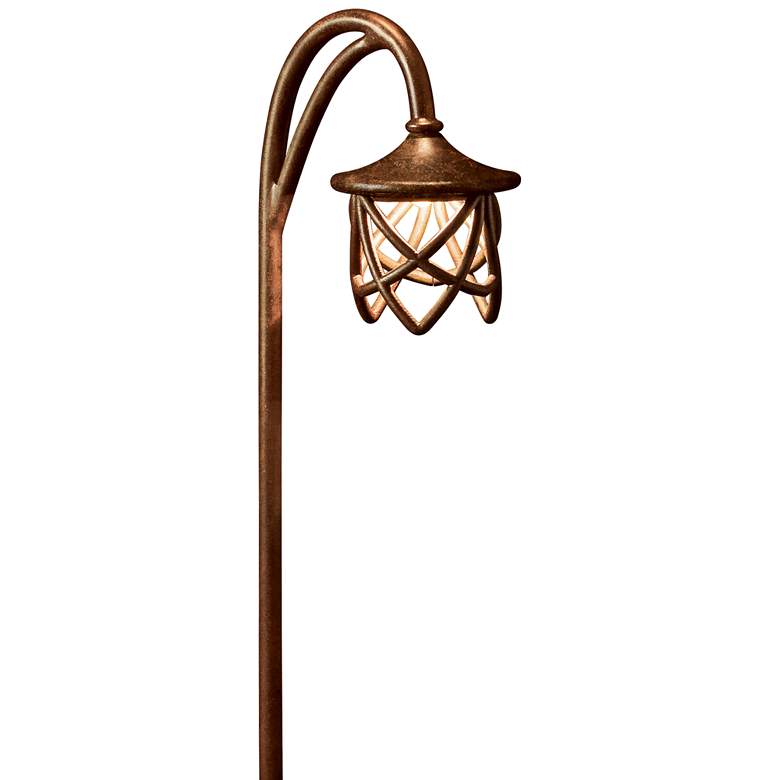 Image 1 Kichler Cathedral 27"H Tannery Bronze Landscape Path Light