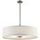 Kichler Cavan 30" Wide Brushed Nickel Drum Pendant Light