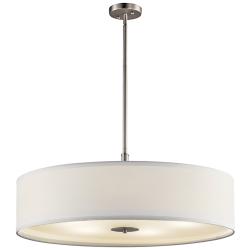 Kichler Cavan 30" Wide Brushed Nickel Drum Pendant Light