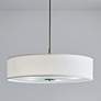 2_Kichler Cavan 30" Wide Brushed Nickel Drum Pendant Light