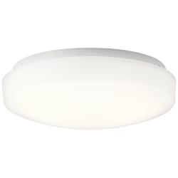 Kichler Ceiling Space 10 3/4&quot; Wide White LED Ceiling Light