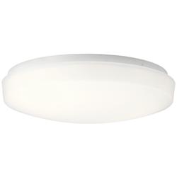 Kichler Ceiling Space 13 1/2&quot; Wide White LED Ceiling Light