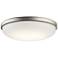 Kichler Ceiling Space 17 3/4" Wide Brushed Nickel LED Ceiling Light