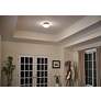 5_Kichler Ceiling Space 8.8" Wide Olde Bronze Flushmount Ceiling Light more views