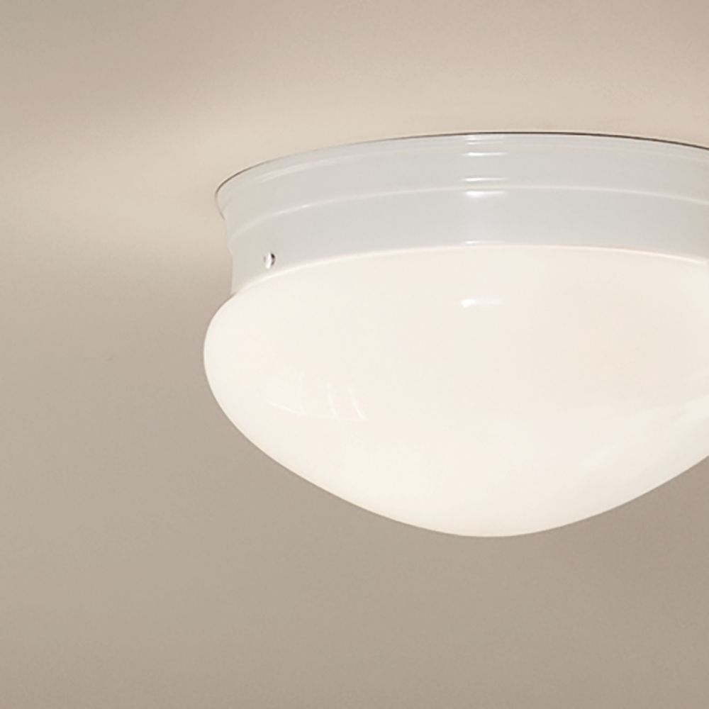 Image 7 Kichler Ceiling Space 9 1/4" Wide White Ceiling Light more views