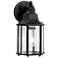 Kichler Chesapeake 10 1/4" High Black Outdoor Lantern Wall Light