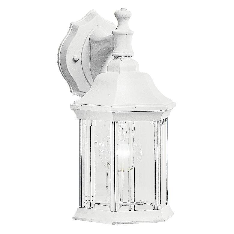 Image 2 Kichler Chesapeake 12" High White Outdoor Wall Light