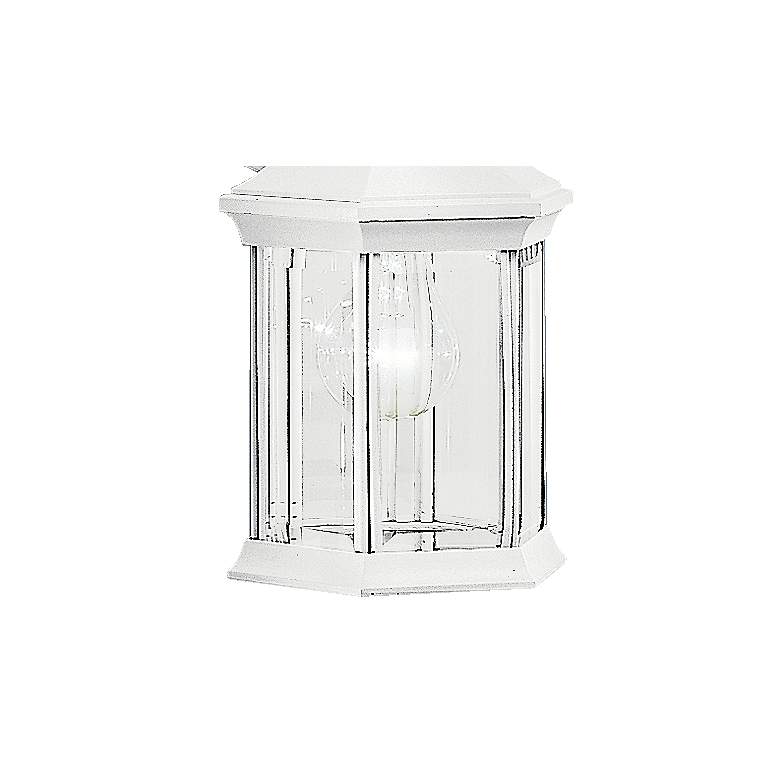 Image 3 Kichler Chesapeake 12" High White Outdoor Wall Light more views