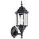 Kichler Chesapeake 17" High Black Traditional Outdoor Wall Light