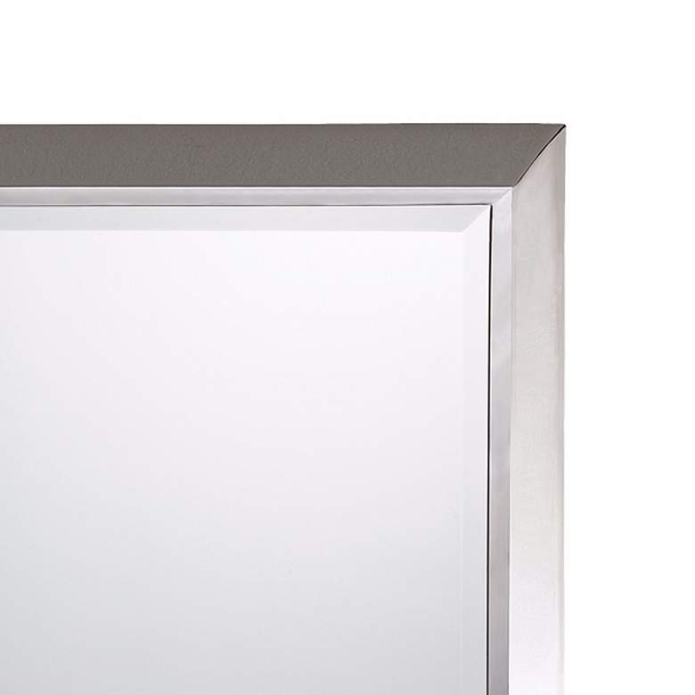 Image 3 Kichler Chrome 24" x 30" Rectangular Wall Mirror more views