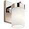 Kichler Ciona 9" High Polished Nickel Wall Sconce