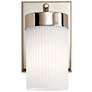 2_Kichler Ciona 9" High Polished Nickel Wall Sconce more views
