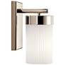 3_Kichler Ciona 9" High Polished Nickel Wall Sconce more views