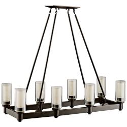 Kichler Circolo 36 1/2" Olde Bronze Kitchen Island Light Chandelier