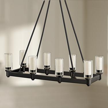 Kichler Circolo 36 1/2" Olde Bronze Kitchen Island Light Chandelier