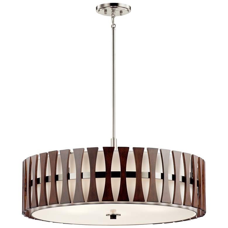 Image 2 Kichler Cirus 30" Wide 5-Light Modern Drum Pendant