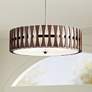 1_Kichler Cirus 30" Wide 5-Light Modern Drum Pendant