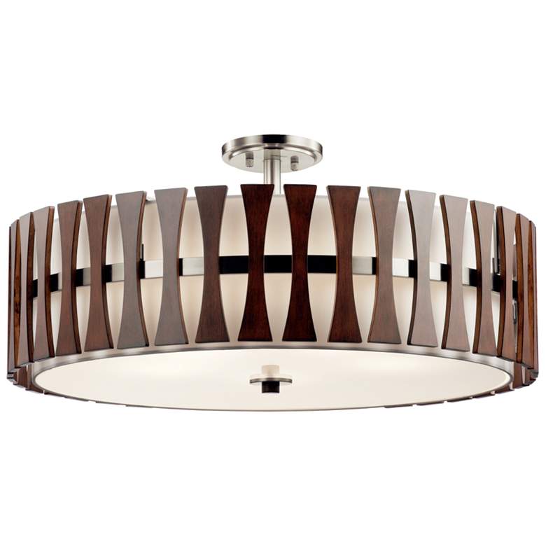 Image 3 Kichler Cirus 30" Wide 5-Light Modern Drum Pendant more views
