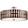 3_Kichler Cirus 30" Wide 5-Light Modern Drum Pendant more views