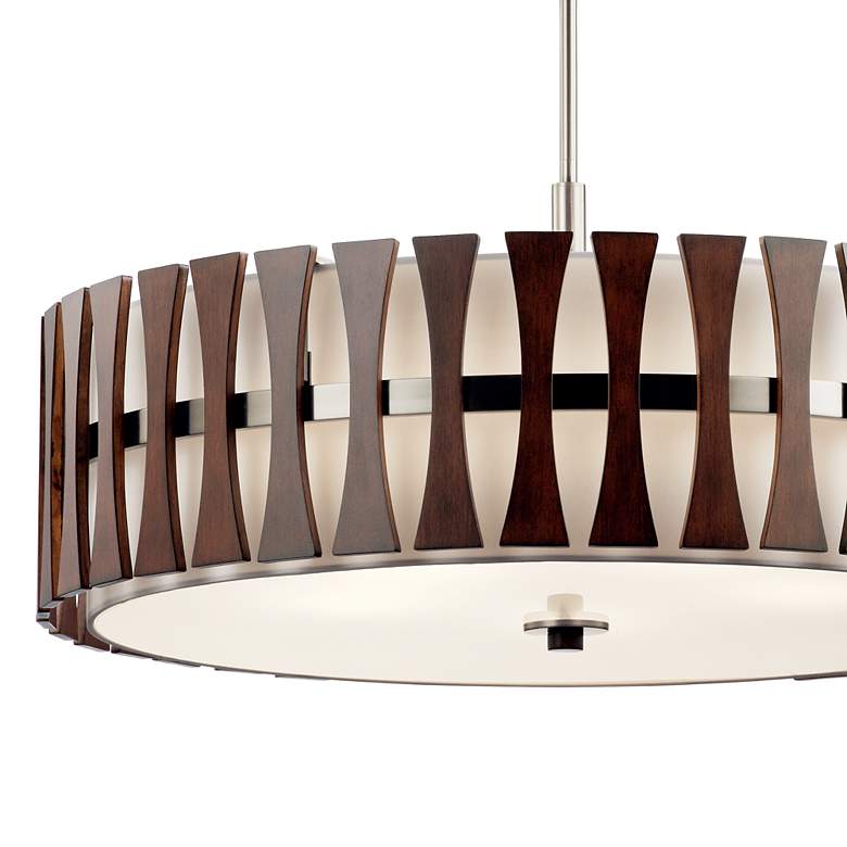Image 4 Kichler Cirus 30" Wide 5-Light Modern Drum Pendant more views