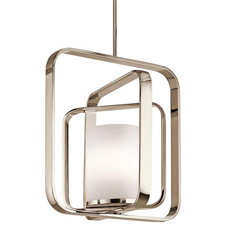 Image 1 Kichler City Loft 20 1/2 inchW Polished Nickel Pendant Light