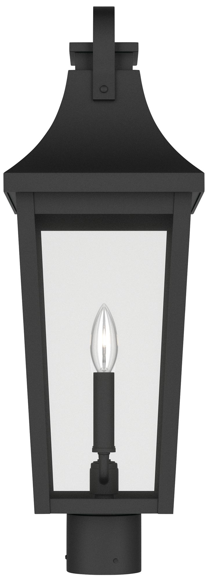 Image 6 Kichler Cleary 25.25" 2-Light Outdoor Post Light Clear Glass Textured Black more views