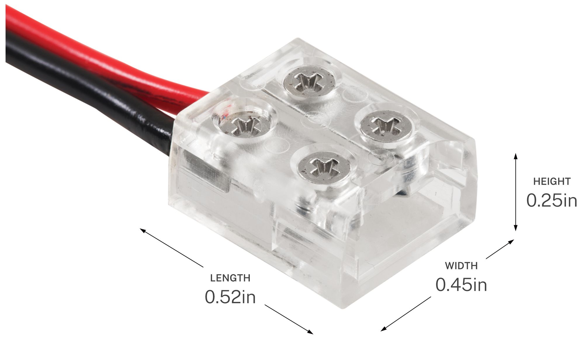 Image 3 Kichler COB Dry Tape to Supply Lead Terminal Block Connectors more views