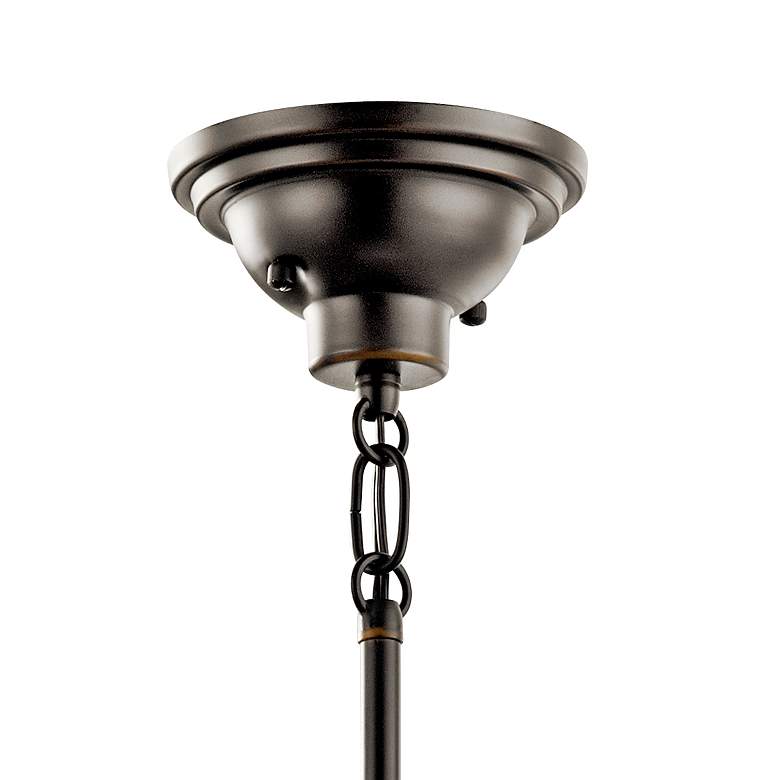 Image 6 Kichler Cobson 12" Wide Bronze Rustic Industrial Dome Pendant Light more views