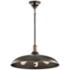 Kichler Cobson 20" Wide Olde Bronze 3-Light Dome Pendant