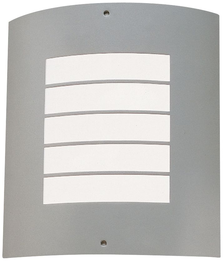Image 3 Kichler Contemporary Brushed Nickel 10 1/2" Outdoor Light