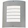 Kichler Contemporary Brushed Nickel 10 1/2" Outdoor Light