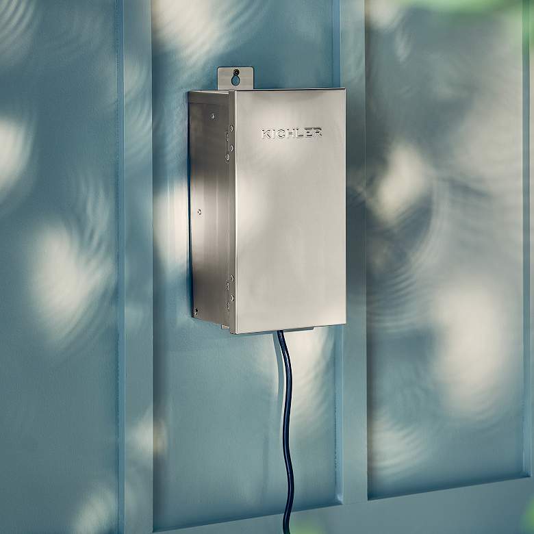 Image 1 Kichler Contractor Series 150W Stainless Steel Transformer