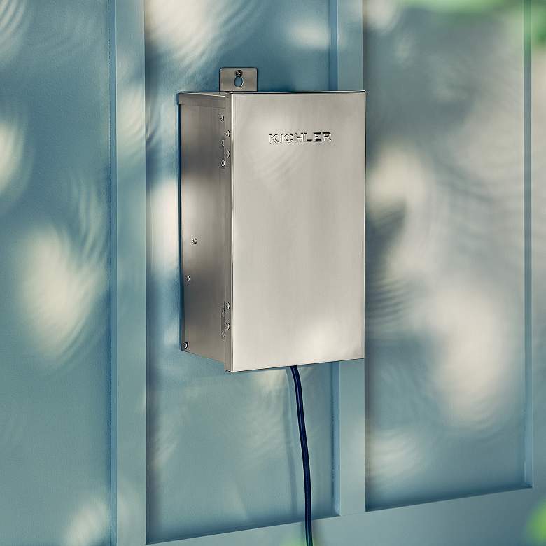Image 1 Kichler Contractor Series 600W Stainless Steel Transformer
