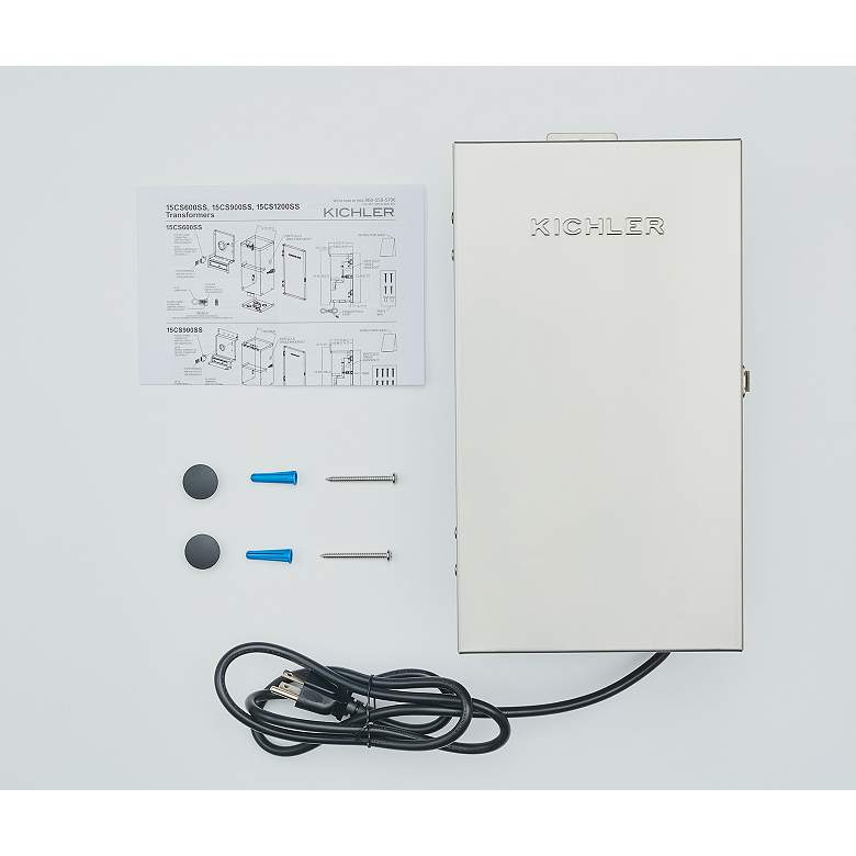 Image 4 Kichler Contractor Series 600W Stainless Steel Transformer more views