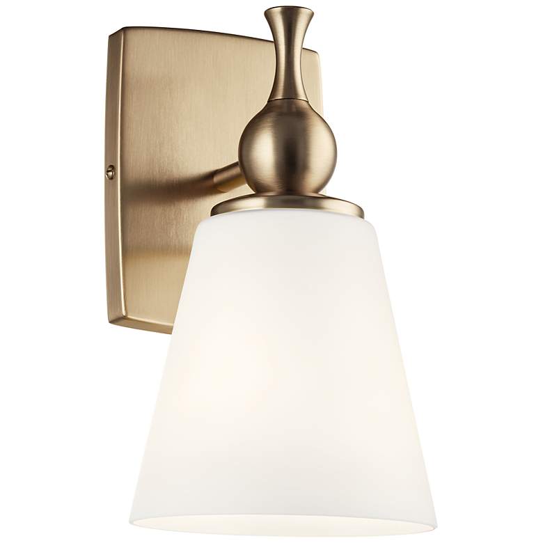 Image 2 Kichler Cosabella 10 1/2" High Champagne Bronze Wall Sconce