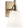 2_Kichler Cosabella 10 1/2" High Champagne Bronze Wall Sconce