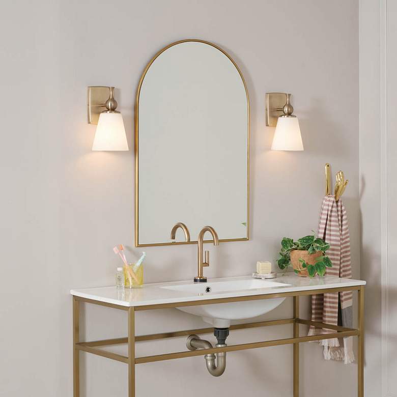 Image 6 Kichler Cosabella 10 1/2" High Champagne Bronze Wall Sconce more views