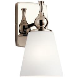 Kichler Cosabella 10 1/2&quot; High Polished Nickel Wall Sconce