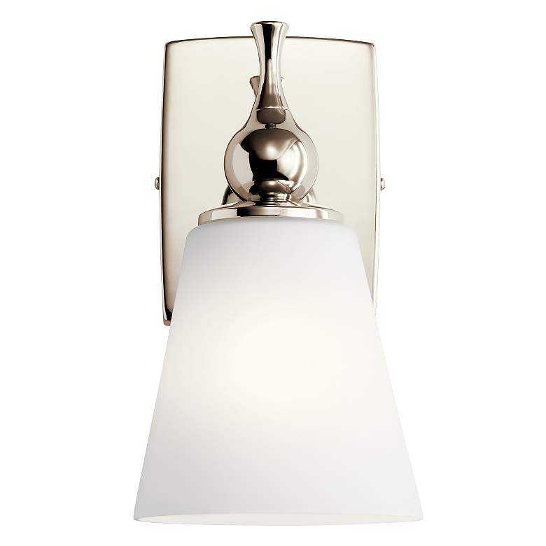 Image 4 Kichler Cosabella 10 1/2 inch High Polished Nickel Wall Sconce more views