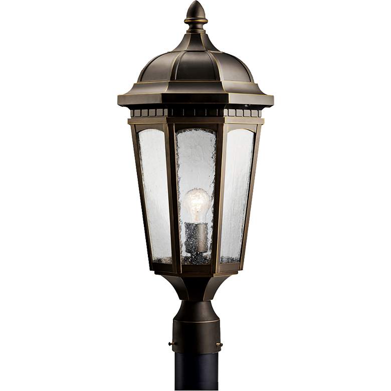 Image 1 Kichler Courtyard 23 3/4" High Bronze Outdoor Post Light