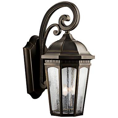 Kichler Courtyard 26 1/2" High Bronze Outdoor Wall Light